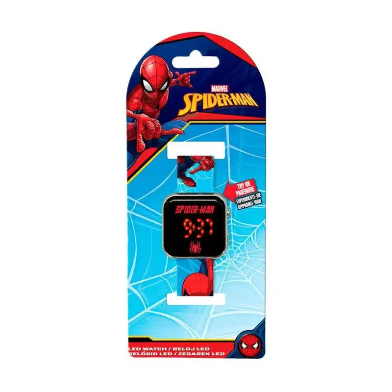 Reloj LED Spiderman Hero Marvel