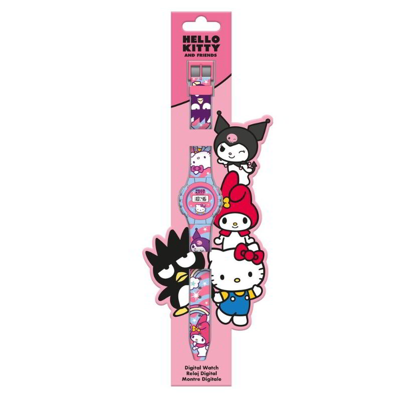 Reloj digital Hello Kitty & Friends 22cm