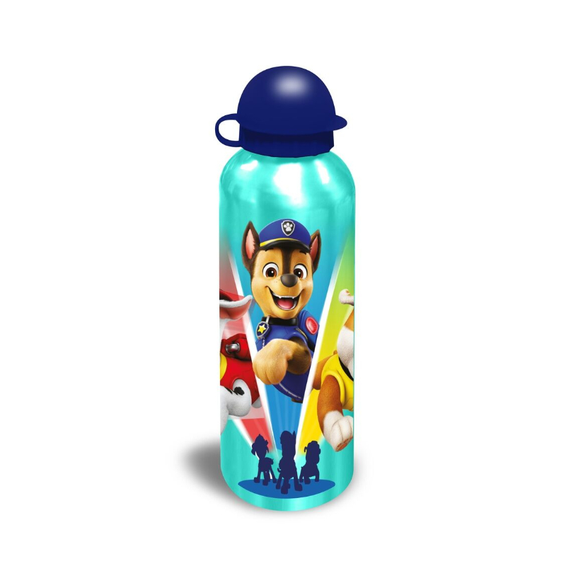 Botella aluminio Paw Patrol 500ml - verde