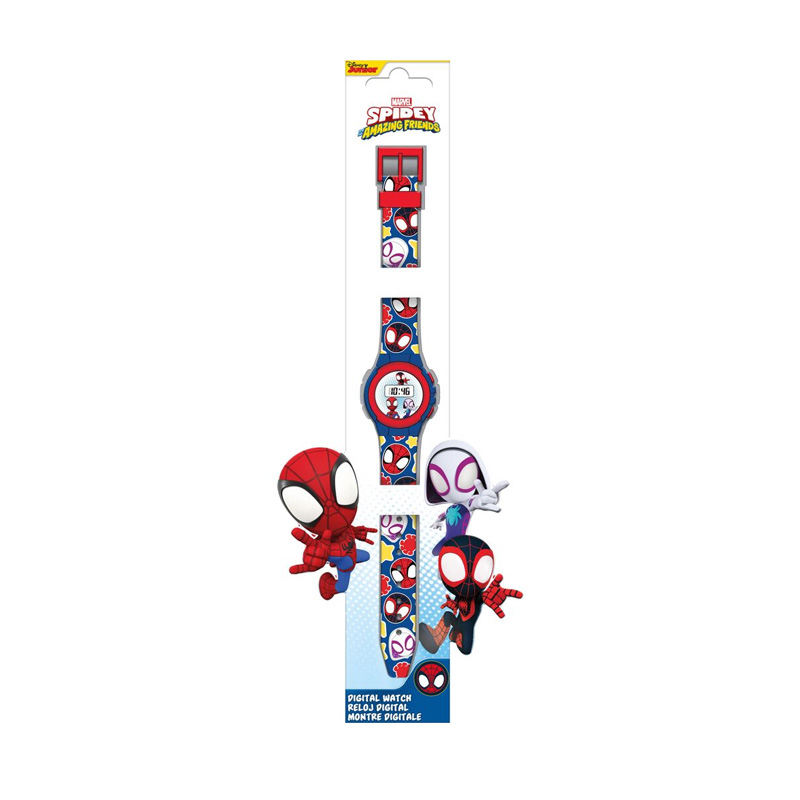 Reloj digital Spidey and Amazing Friends 22cm