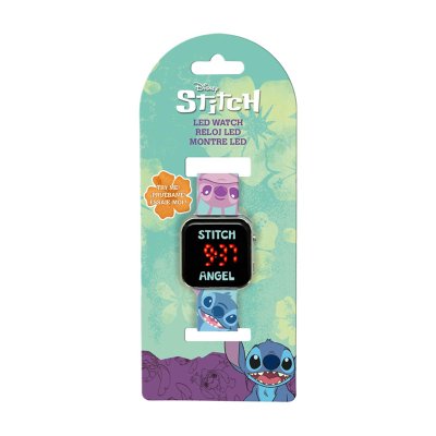 Reloj LED Aloha Stitch Disney Reloj LED Aloha Stitch Disney