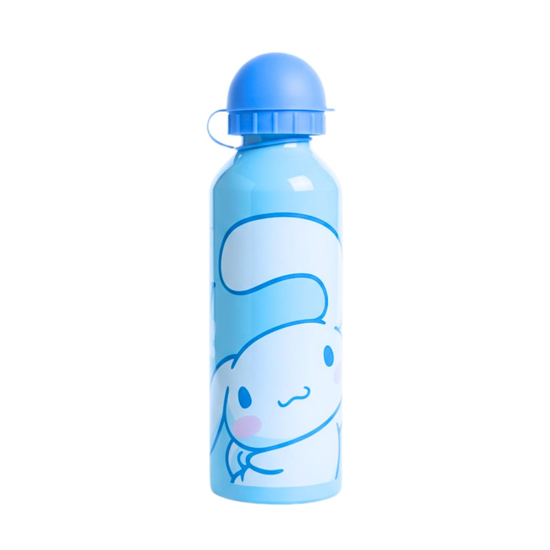 Botella aluminio Cinnamoroll Happy 500ml - azul