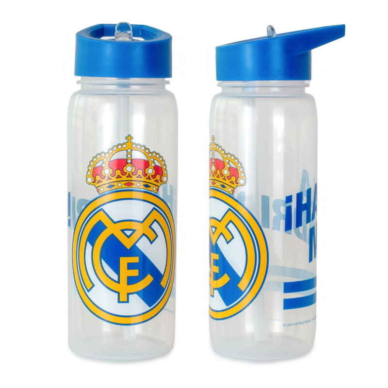 Botella de plástico Real Madrid 600ml Hala Madrid