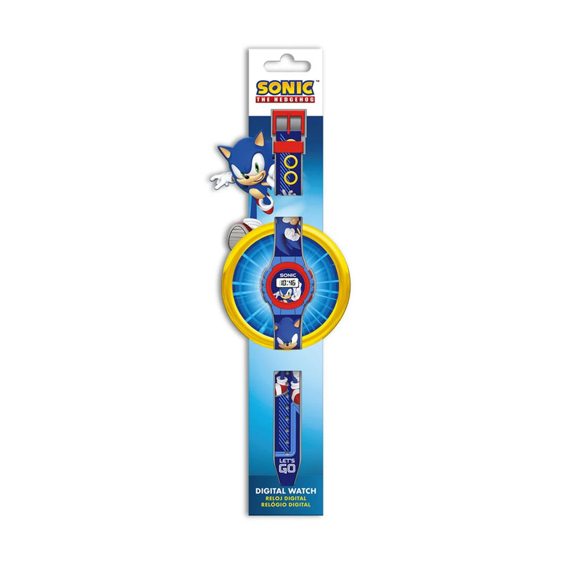 Reloj digital Sonic The Hedgehoc Let's Go 22cm