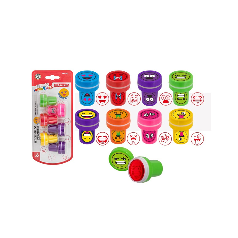 Distribuidor mayorista de Set de 6 sellos infantiles Caritas