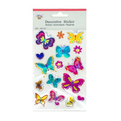 Wholesaler of Pegatinas 3D Mariposas brillantes