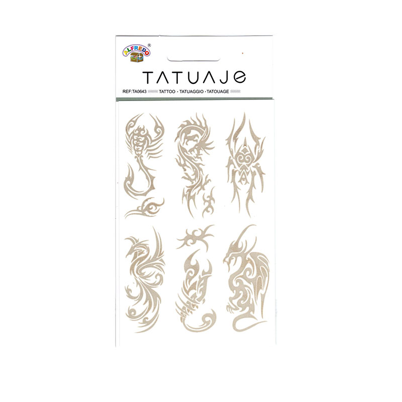 Distribuidor mayorista de Tatuajes temporales semitransparentes - modelo 2