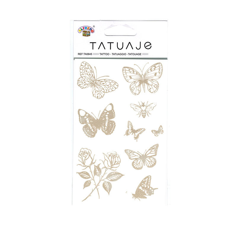 Tatuajes temporales semitransparentes - modelo 3