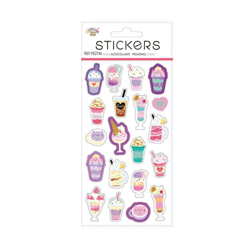 Pegatinas 3D Helados PE2740