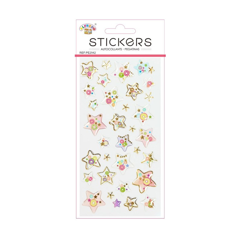 Pegatinas 3D Estrellas PE2942