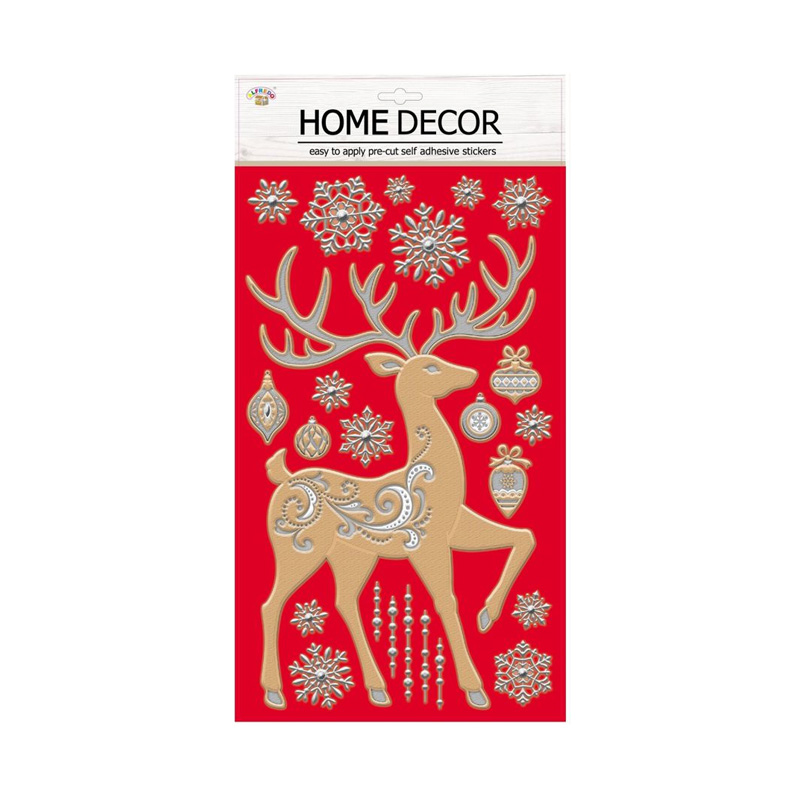 Decoración 3D pegatinas Navidad - NV9674