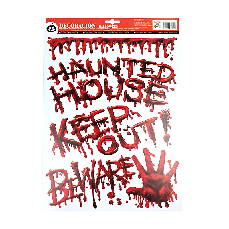 Wholesaler of Decoración pegatinas Halloween HA9741
