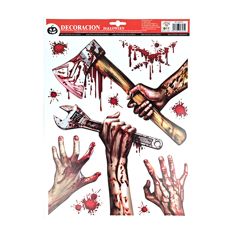 Distribuidor mayorista de Decoración pegatinas Halloween HA9743