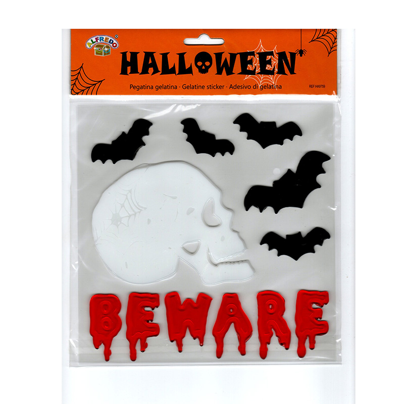 Decoración pegatinas gelatina Halloween HA9759