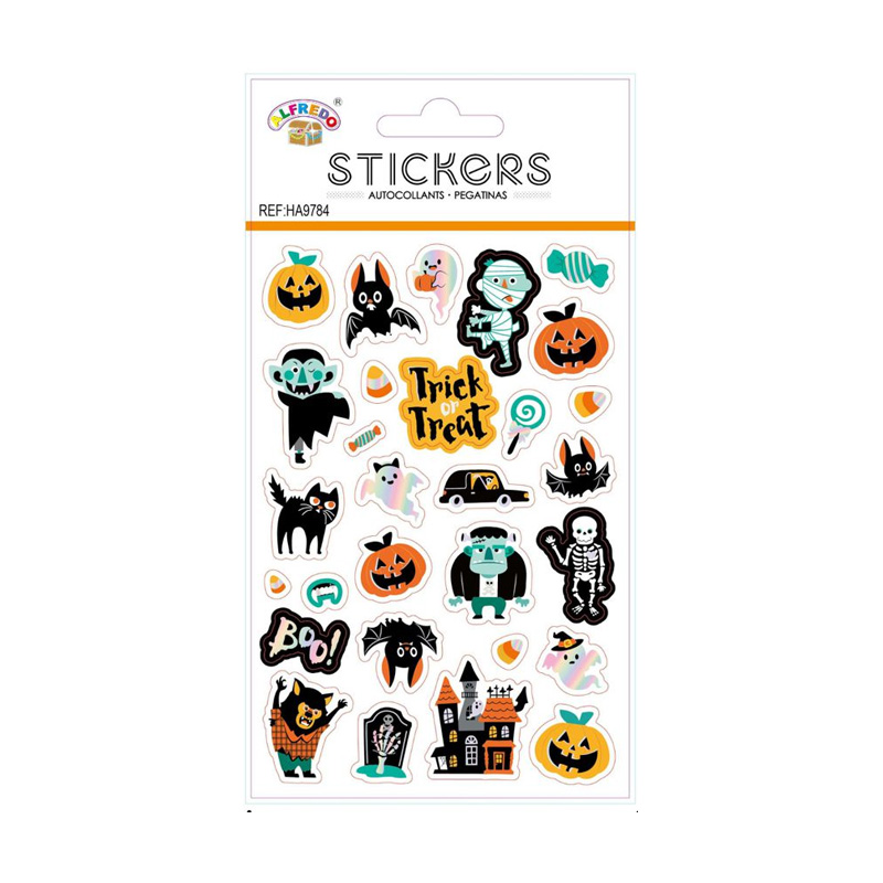 Pegatinas 3D Trick or Treat Halloween HA9784