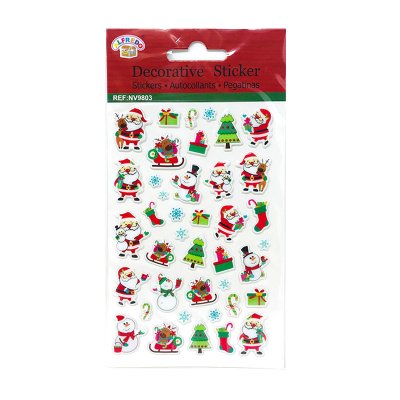 Wholesaler of Pegatinas 3D Papa Noel c/regalos Navidad