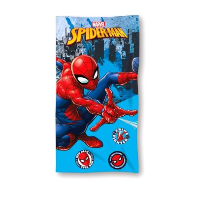 Toalla microfibra Spiderman 70x140cm 245g/m²