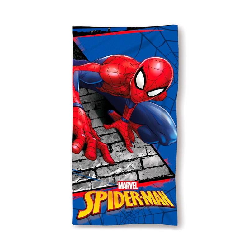 Toalla microfibra Marvel Spiderman 70x140cm 245g/m²