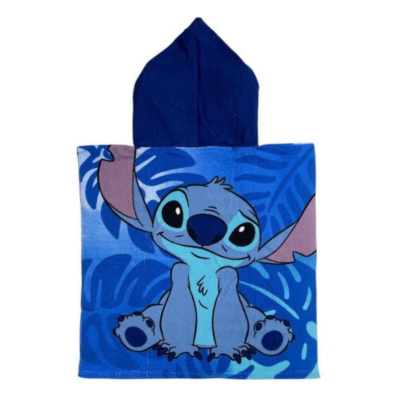 Distribuidor mayorista de Poncho toalla 50x100cm Stitch Palm microfibra 245 gsm