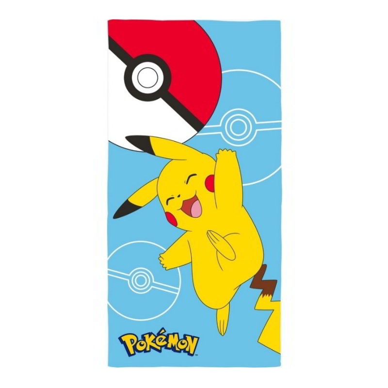 Toalla microfibra 70x140cm Pokemon Pikachu