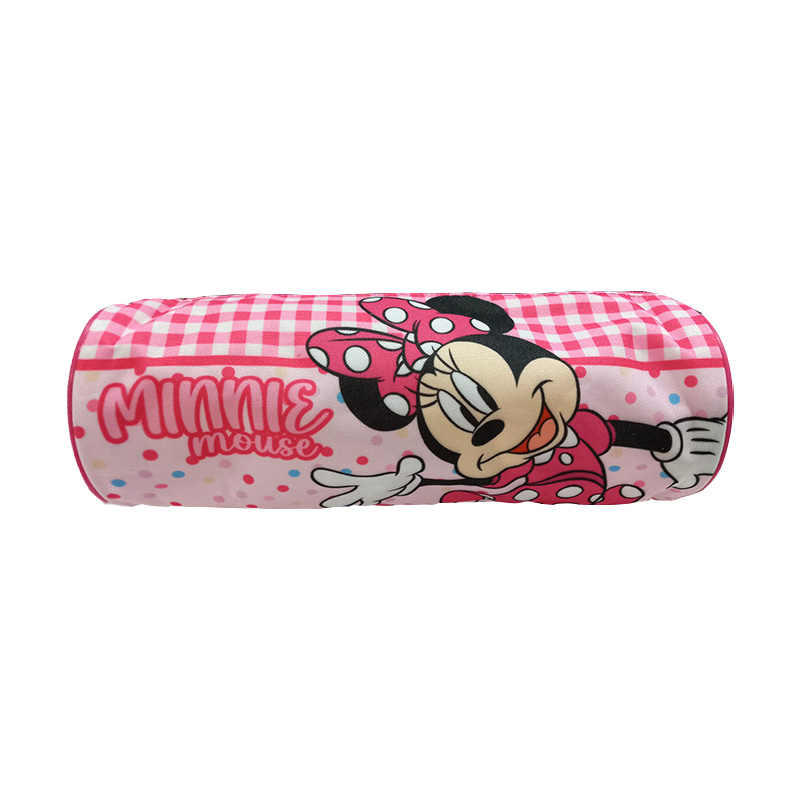 Estuche cilíndrico 22cm Minnie Mouse Happy