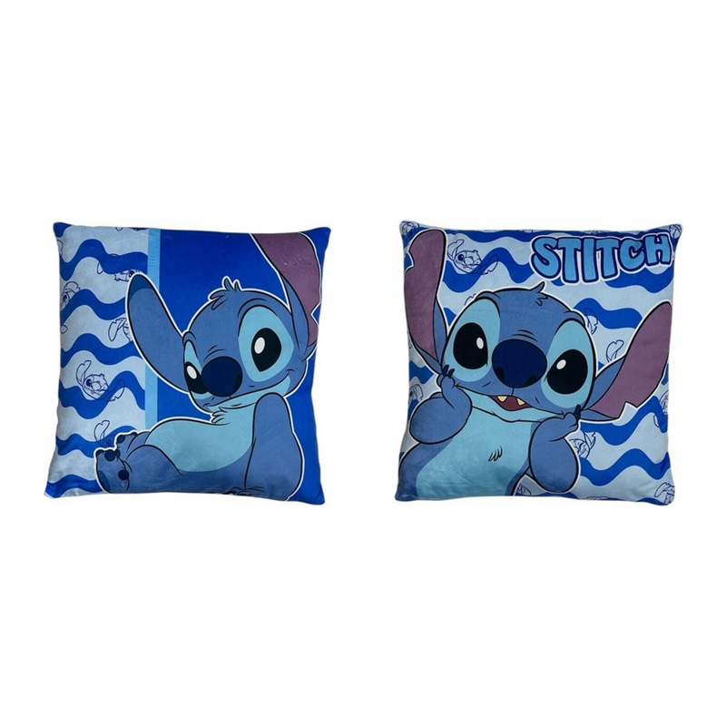 Cojín Stitch 38x38cm Disney - azul