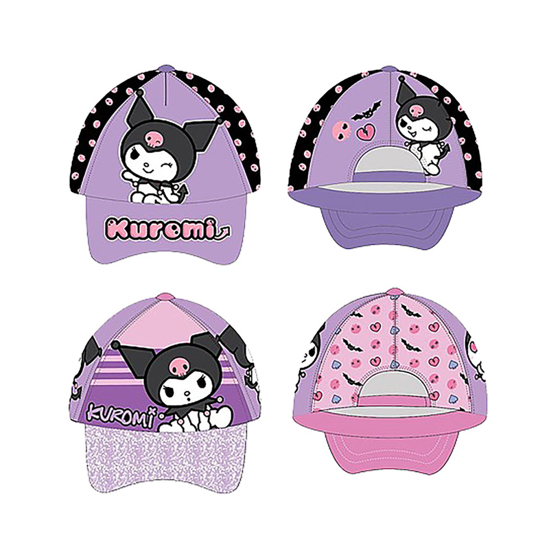 Gorras Kuromi Hello Kitty 53-54cm