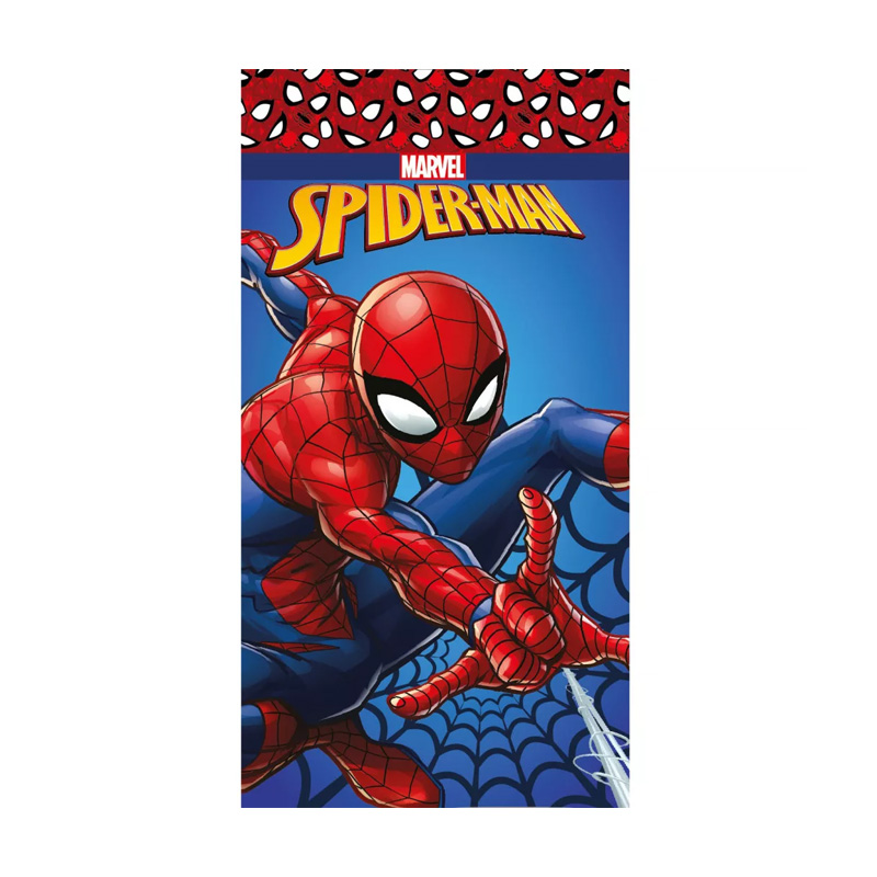 Toalla microfibra poliéster 70x140cm Spiderman Marvel 245gsm