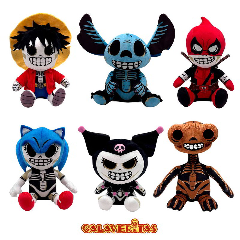 Surtido peluches Calaveritas 25cm vol. 2