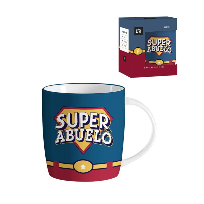 Taza cerámica frases - Super Abuelo
