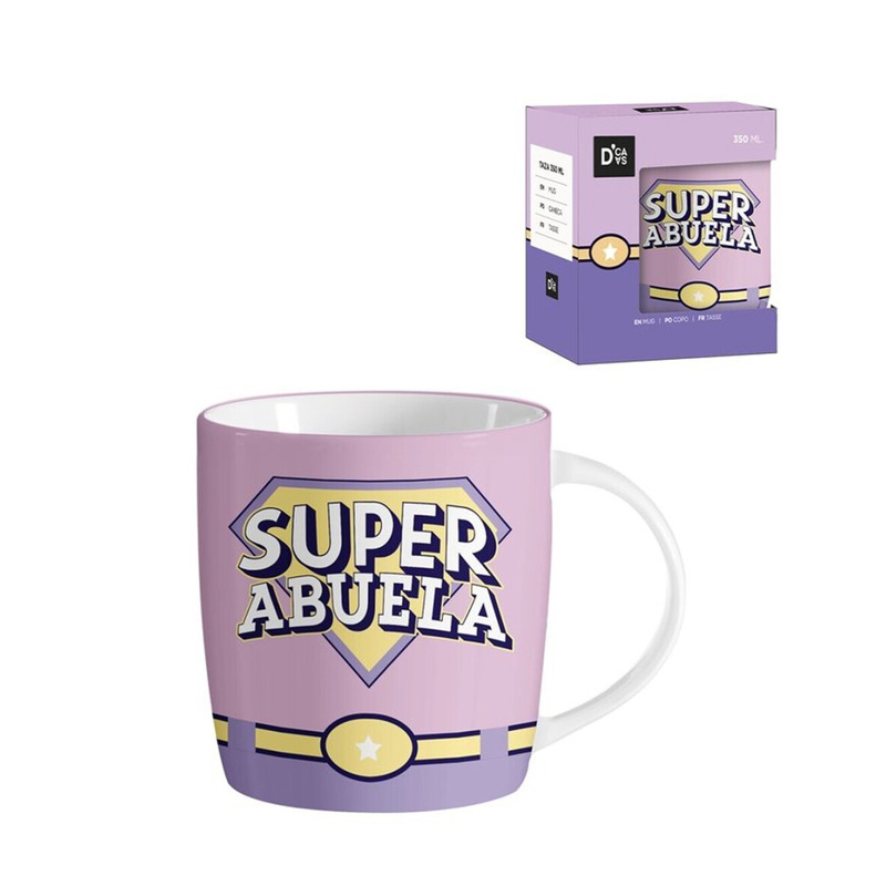 Taza cerámica frases - Super Abuela