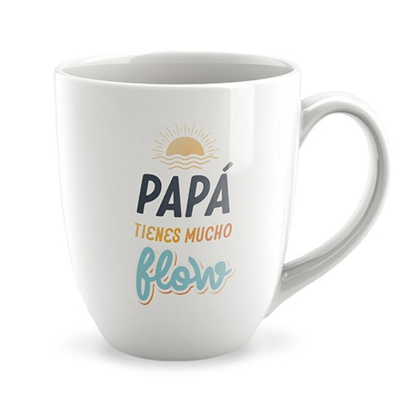 Taza cerámica frases - Papá tienes mucho flow