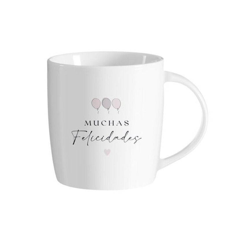 Taza cerámica frases - Muchas Felicidades