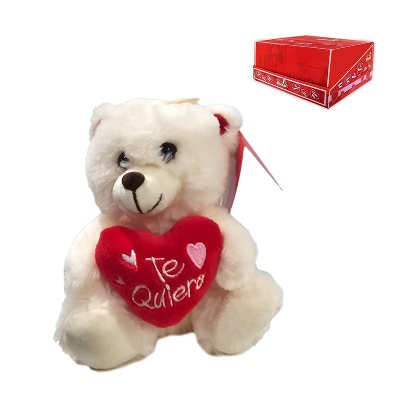 Distribuidor mayorista de Expositor peluches osos Te quiero c/corazón 18cm