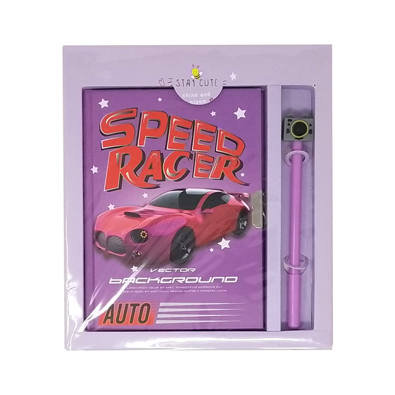 Set de escritura Speed Racer