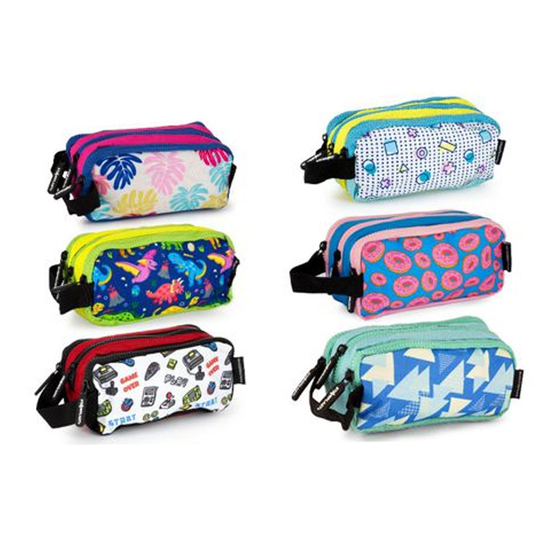 Estuche portatodo triple Línea Fun- modelo aleatorio