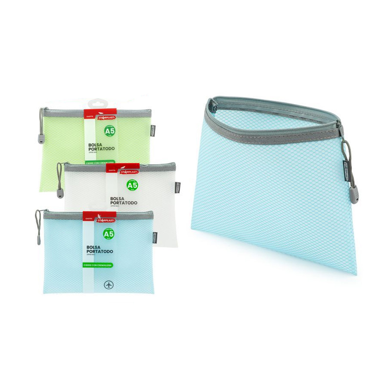 Bolsa portatodo A5 c/cremallera