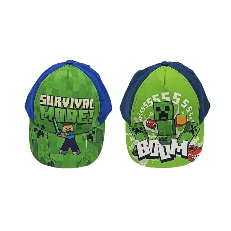 Gorra 54-56cm Minecraft