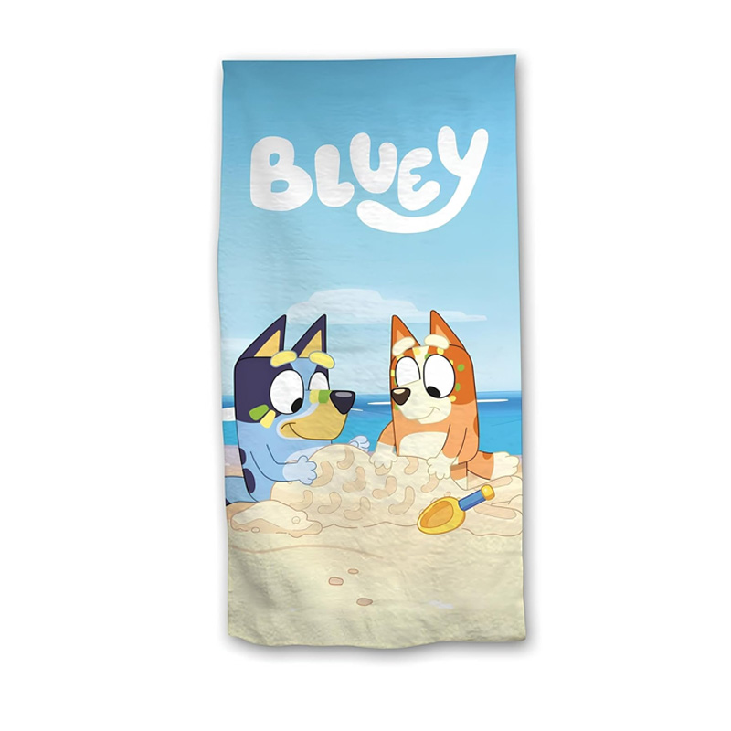 Toalla microfibra 70x140cm Bluey & Bingo Beach