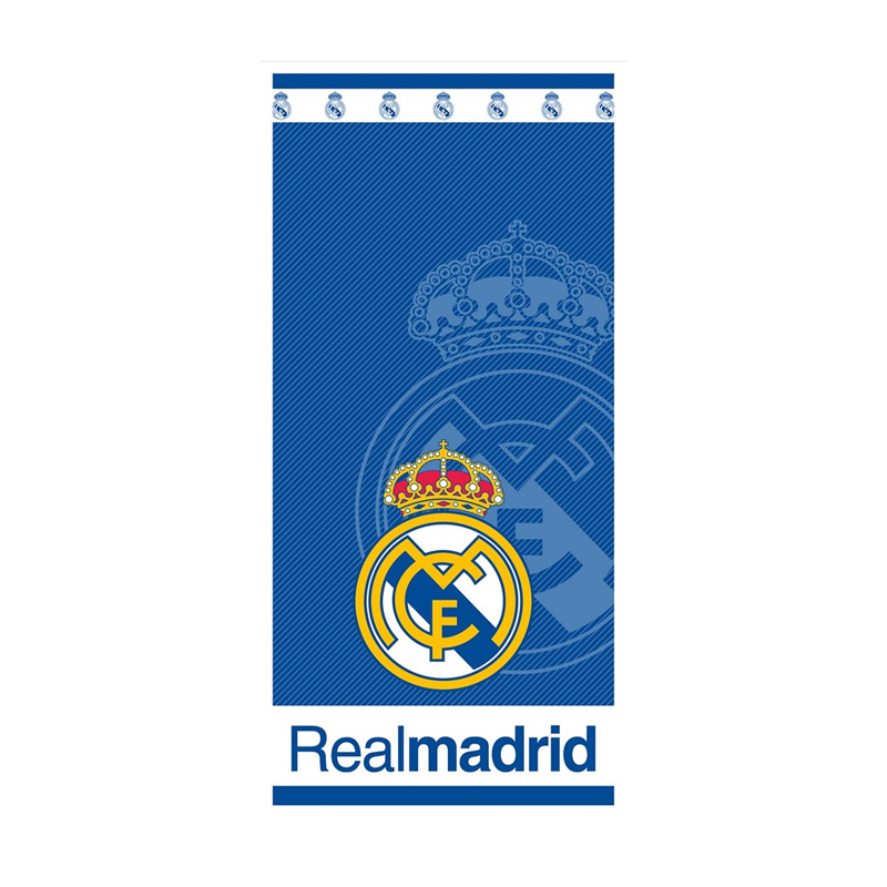 Toalla microfibra 70x140cm Real Madrid - azul