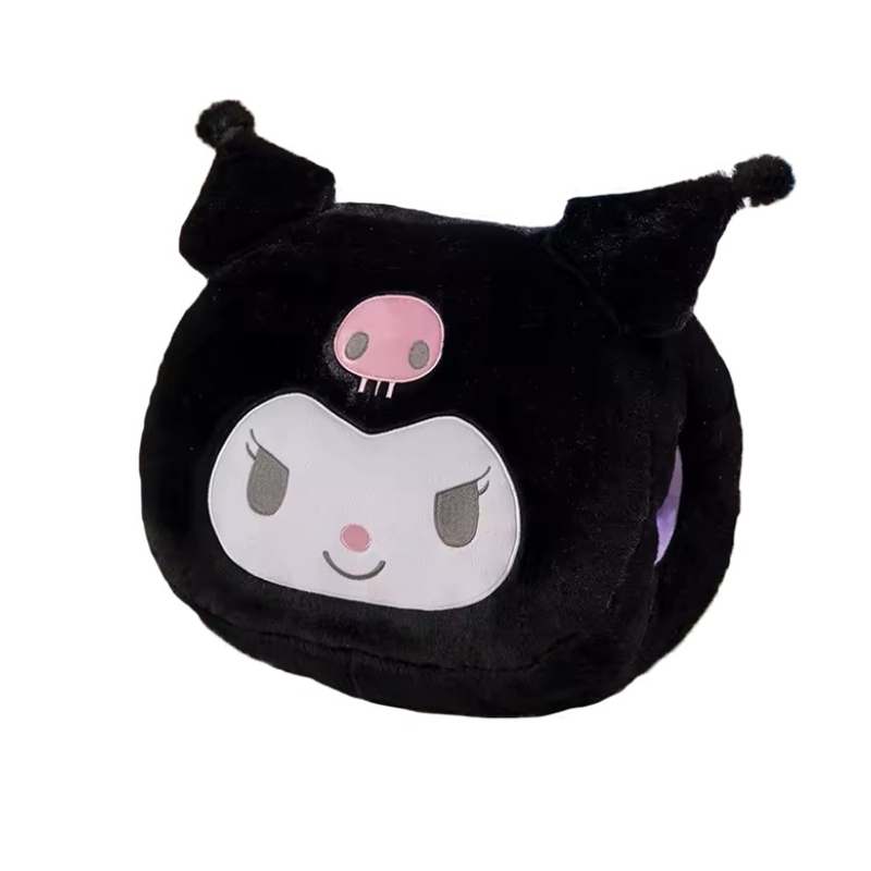 Cojín calienta manos Kuromi 3D Hello Kitty and Friends
