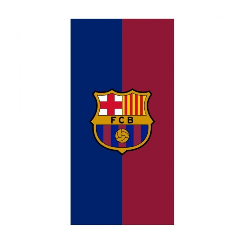 Toalla microfibra poliéster 70x140cm FC Barcelona