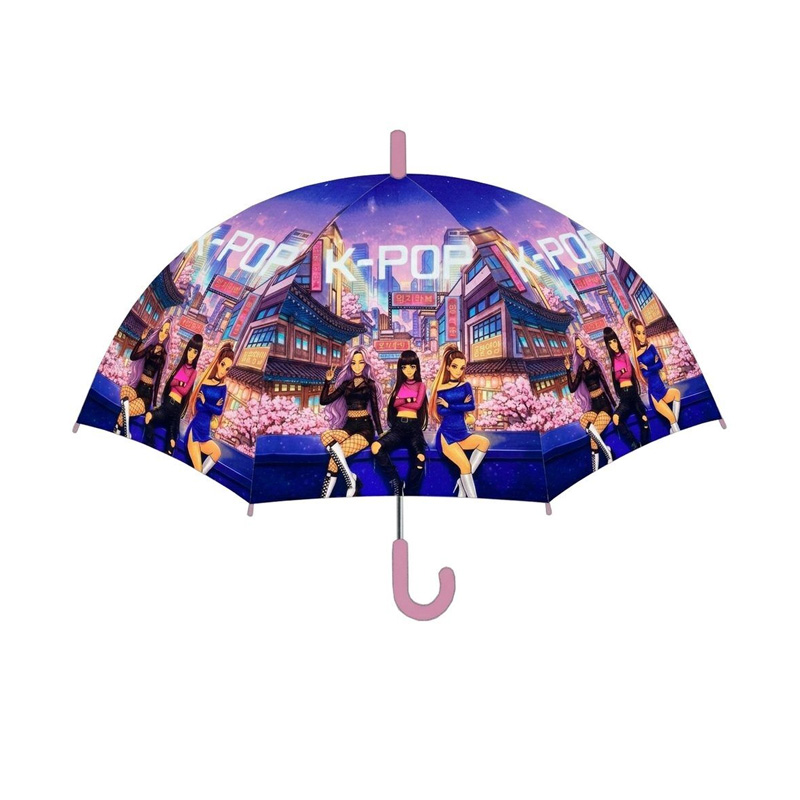 Paraguas automático burbuja KPop 68cm