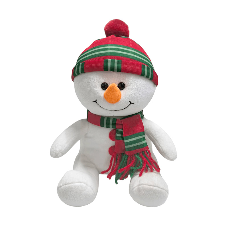 Peluche muñeco de nieve 20cm