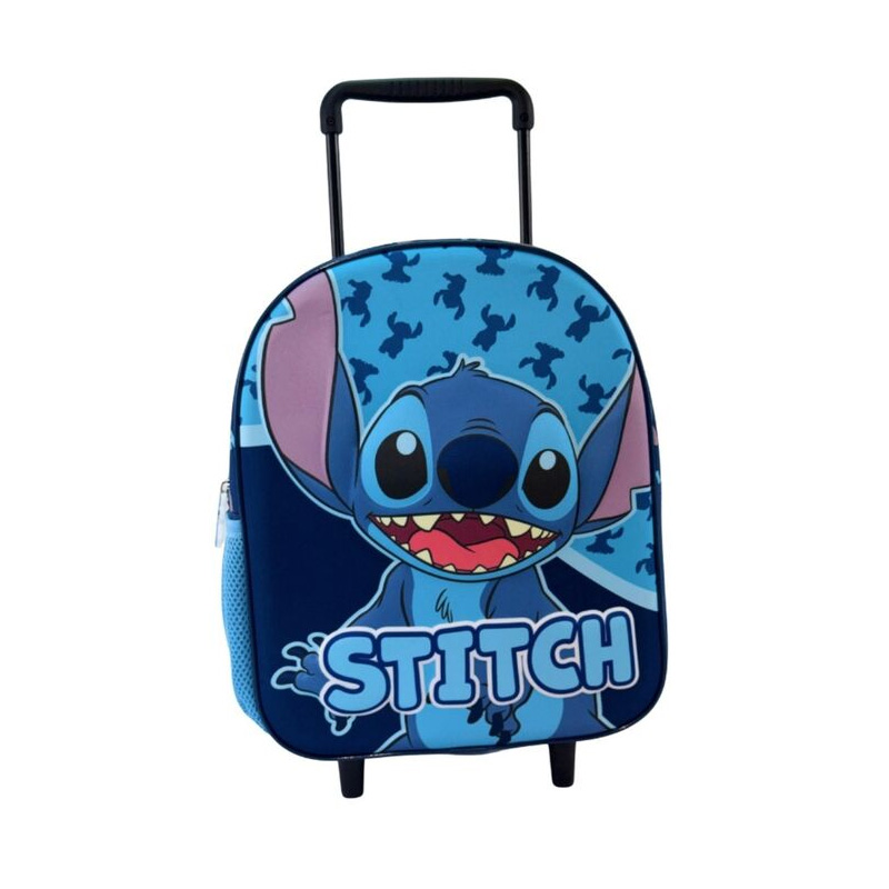 Mochila Trolley infantil Stitch Disney Fun 32cm