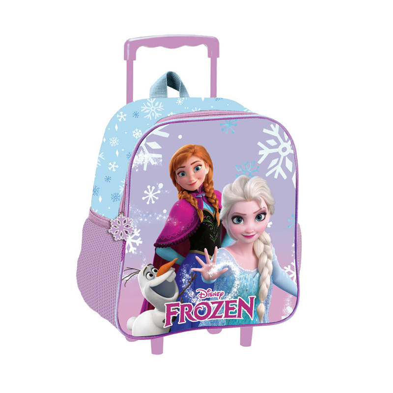 Mochila Trolley infantil Ana & Elsa Frozen 32cm