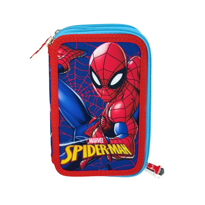 Plumier triple Spiderman Web 44pcs