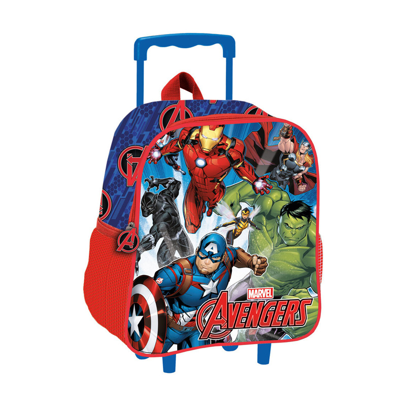 Mochila Trolley infantil Los Vengadores Marvel 32cm