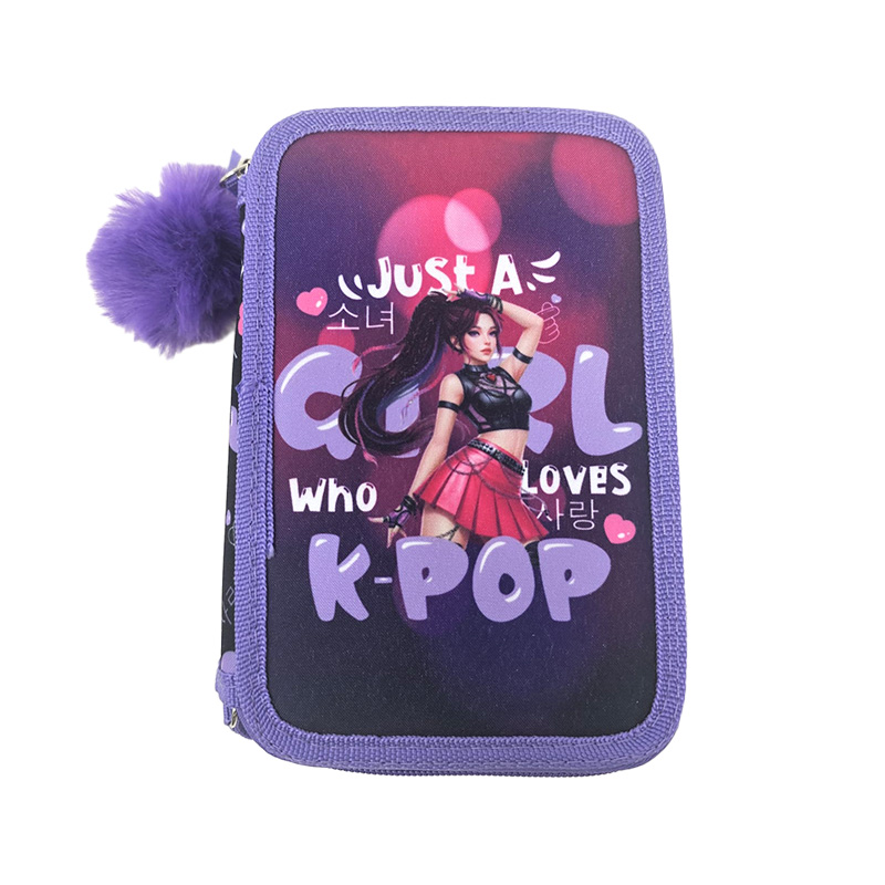 Plumier triple Kpop 44pcs