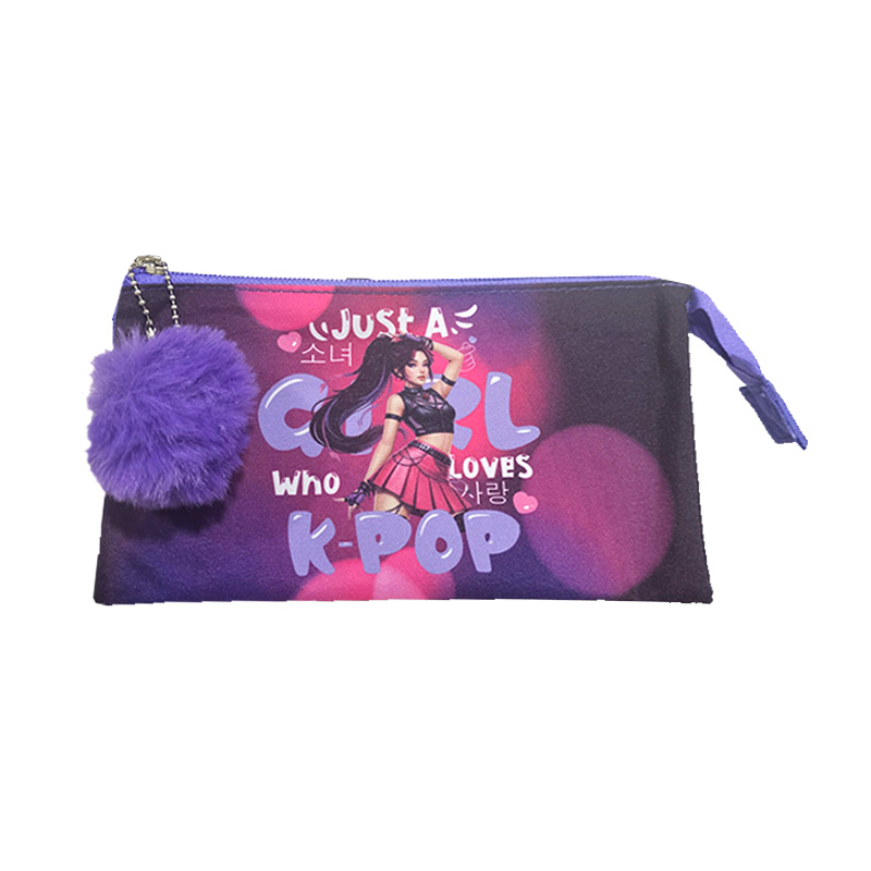 Estuche triple Kpop 21cm